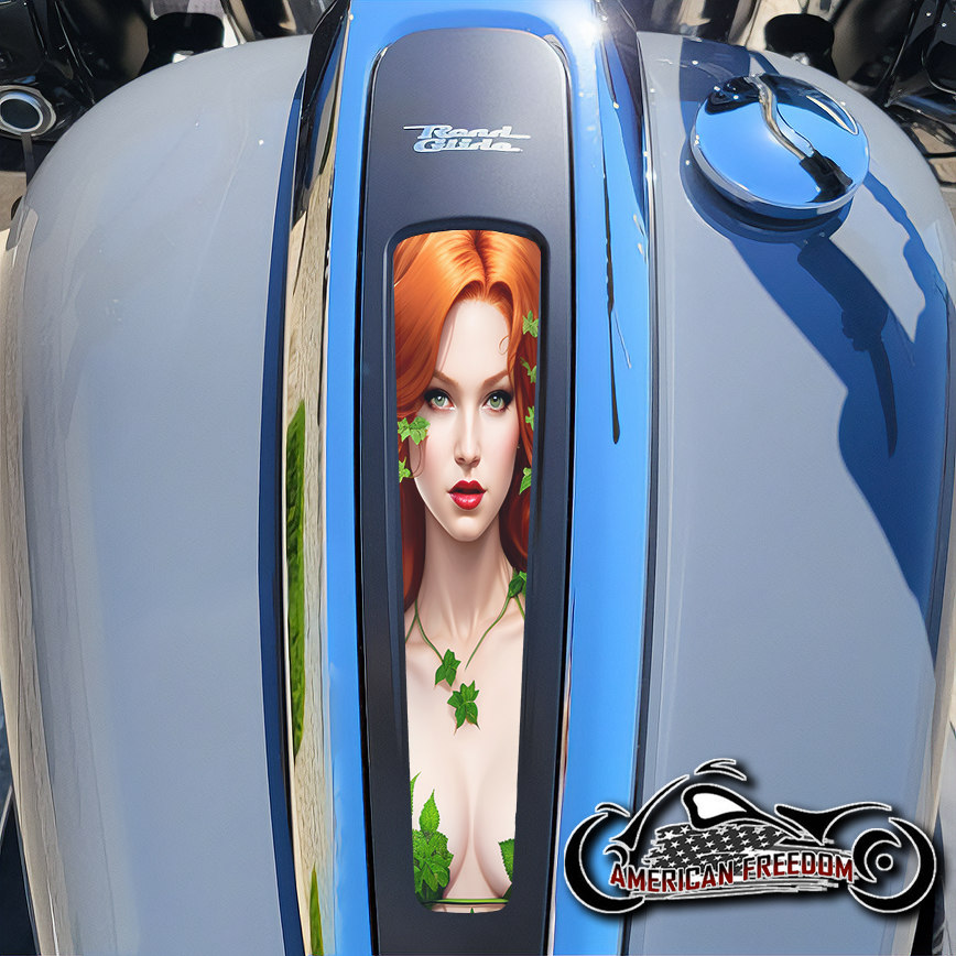 Harley 2021+ Street & Road Glide Dash Insert - Poison Ivy